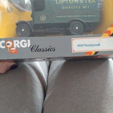 Corgi Classics 914 Thornycroft Van Lipton's Tea, Boxed, box has slight wear