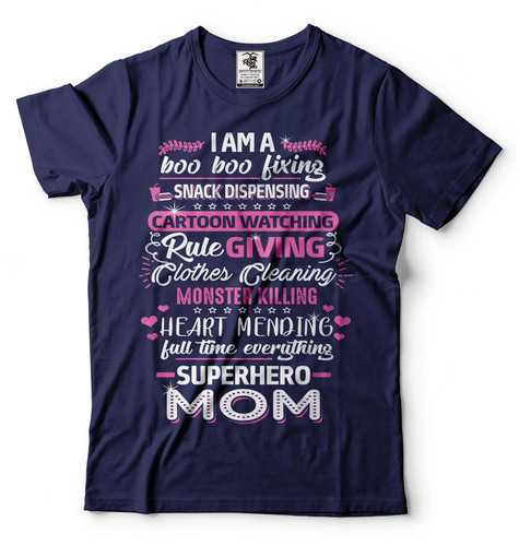 Funny mom shirt - shirt, superhero