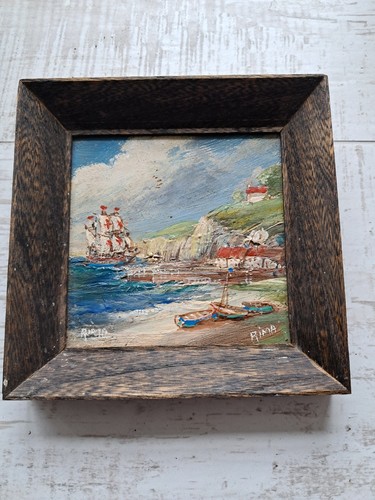 Original oil painting board - oil,