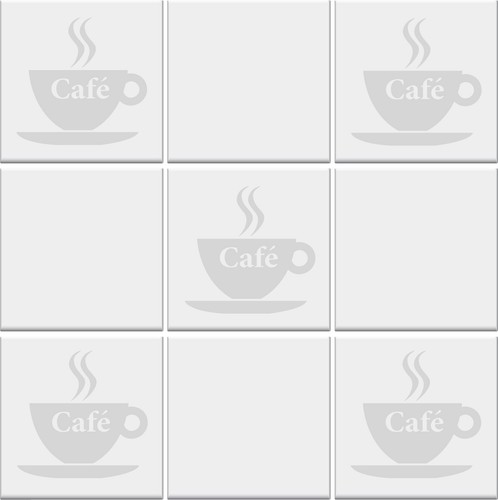 Kitchen tile stickers - kitchen, coffee