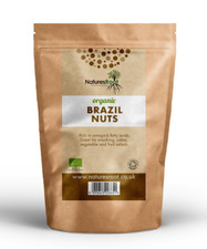 Organic Brazil Nuts - 100% Whole Natural Raw | Best Quality | Edible Shelled Nut