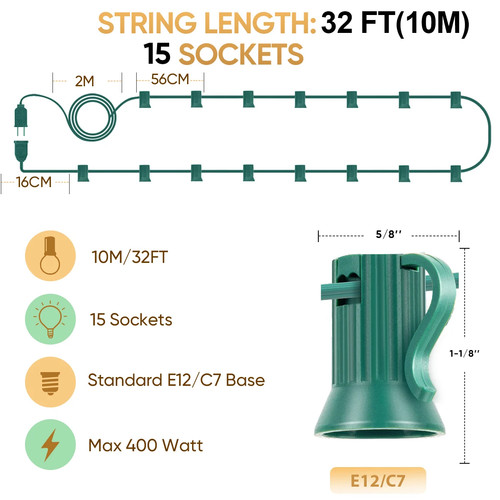 Outdoor light cable 220v - outdoor,