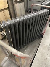 14 section Unusual narrow school cast iron radiator 
