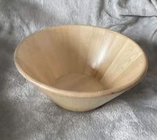 IKEA Pale Wooden Fruit Bowl
