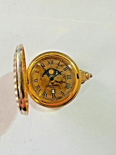 Waltham quartz gold tone full - quartz,