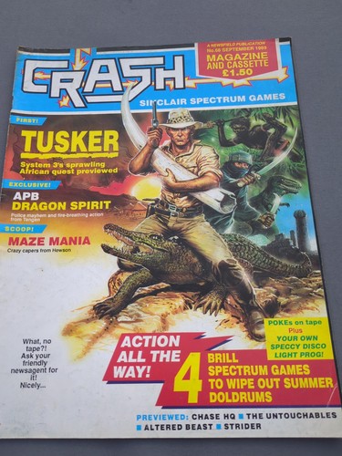 Crash magazine issue sept - issue,