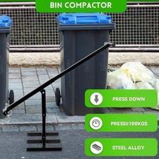 Wheelie Bin Compactor Press