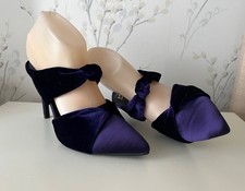 Marks & Spencer Insolia Purple Evening Shoes Size UK 6