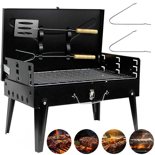 Portable collapsible charcoal - portable,