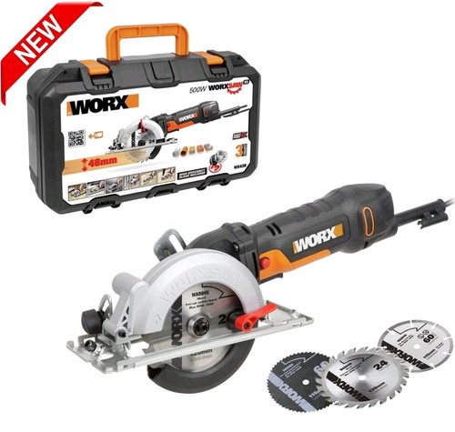 Worx wx439 500w 120mm worxsaw - worx,