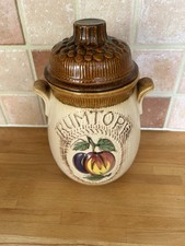 RUMTOPF JAR VINTAGE STONEWARE