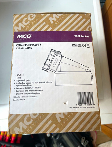 Mcg industrial cxn635p415w67 - industrial,