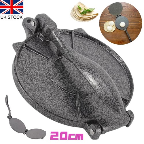 Cast aluminium tortilla - 8",