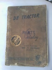 Caterpillar D8 Tractor parts manual. Genuine Cat book.