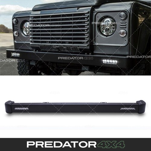 Steel front bumper led hid - steel,