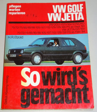 Repair Manual VW Golf 2/II gasoline/GTI + Diesel/GTD years from 1983