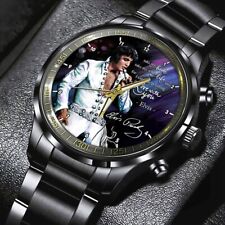 Elvis Presley Black Stainless