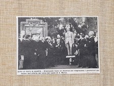 Gabriele D'Annunzio after