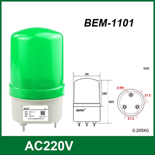 Led flashing warning beacon - warning,