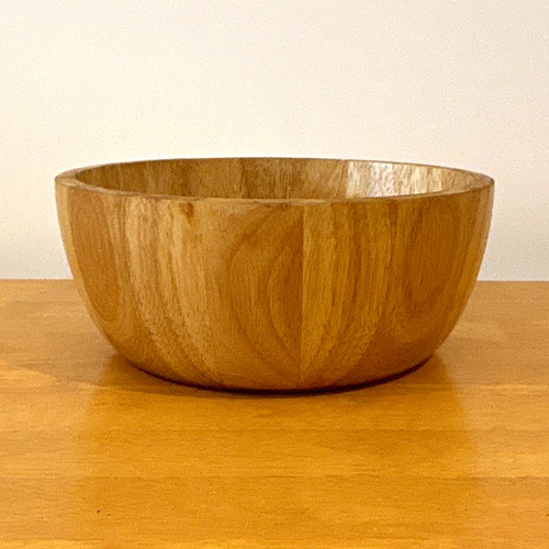 Real wooden fruit serving bowl - real, fruit/serving