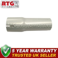 Straight Exhaust Pipe Reducer For 45mm O/D - 42mm O/D - Length = 175mm