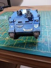 Warhammer 40k space marines Ultramarine well painted rhino