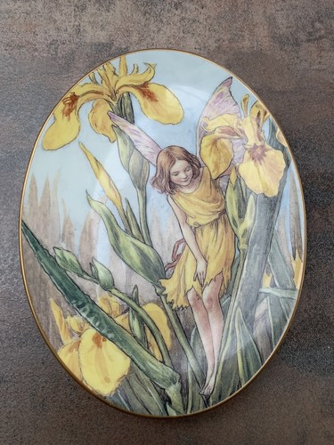 Royal worcester oval - royal, iris