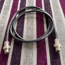 Black Naim Audio Snaic, 5 Pin Din to 5 Pin Din Cable 240 Degrees 1.2m