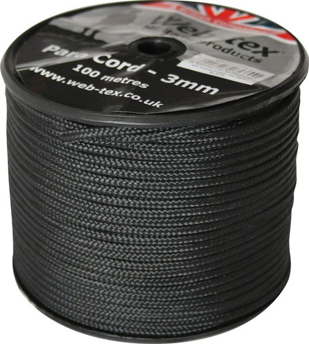 Web tex 100m - paracord, reel