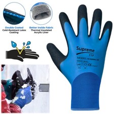 Winter Warm Gloves Thermal Windproof Waterproof Gloves for Cold Weather Mens UK
