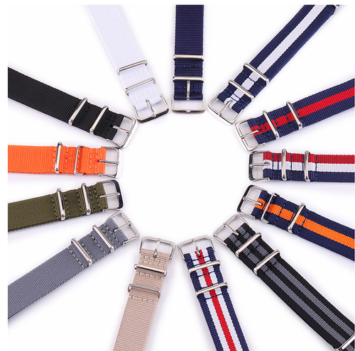 Watch strap band nylon - nylon, nato