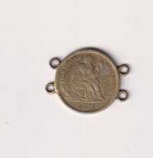 1875S Seated Liberty Dime