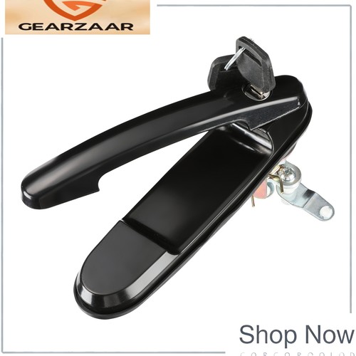 Black truck locking handle for - black,