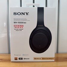 Sony WH-1000XM3 Noise Cancelling Wireless Headphones - Black