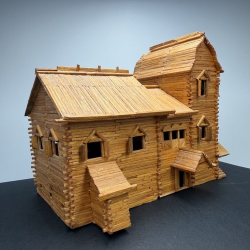 Vintage handmade matchstick - handmade,