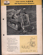 JOHN DEERE-LANZ "35 Hydraulic