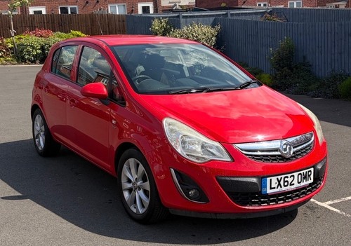 Vauxhall corsa active 2012 red - corsa,