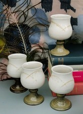 Set of 4 Vintage Hand Thrown
