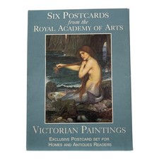 Vintage Royal Academy of Arts Victorian Paintings Postcard Set - Unused