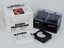ILFORD Multigrade Gradation Filter Kit Photo Lab Darkroom. 19458