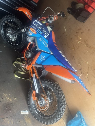 Ktm125 exc breaking 2009 off - ktm125,