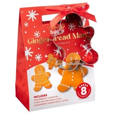 Gingerbread Man Mix & Cutter Baking Kit A Delicious Christmas Treat 210g