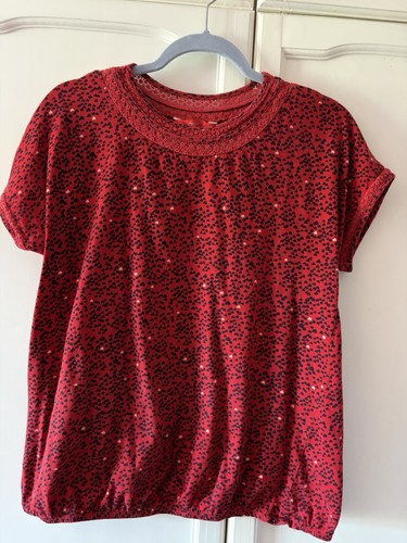 Next red black - heart, print