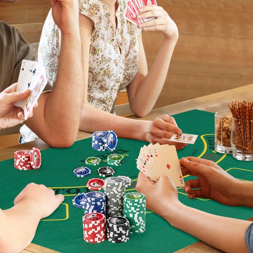 Poker chip set - chip, casino