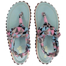 Gumbies Slingbacks Womens Canvas Summer Beach Sandals Flip Flops Surfing UK 6.5