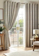 Pair of Curtains Ochre Yellow