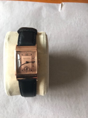 Bulova 14kt rose gold - , gents