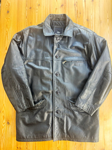 Matinee black real leather - real,