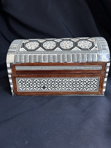 Vintage egyptian marquetry - vintage,