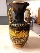 Greek Vase Apollo Ceramic Gold